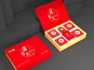 濟南禮盒廠家剖析，如何選擇月餅包裝盒定制的材質(zhì)和色彩？